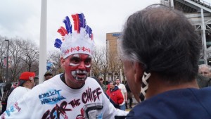 Cleveland fan in 